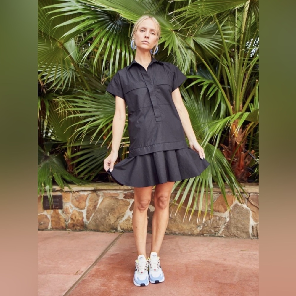 HUNTER BELL Black Mini Dress